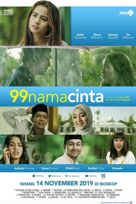 99 Names of Love (2019) movie poster
