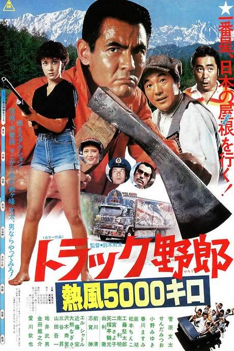 A 5,000 Kilometer Run under The Scorching Sun (1979) movie poster
