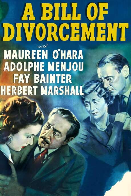 A Bill of Divorcement (1940) movie poster