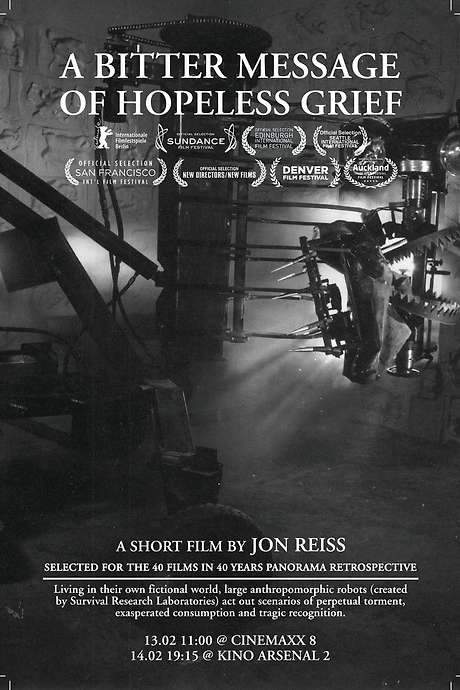 A Bitter Message of Hopeless Grief (1988) movie poster