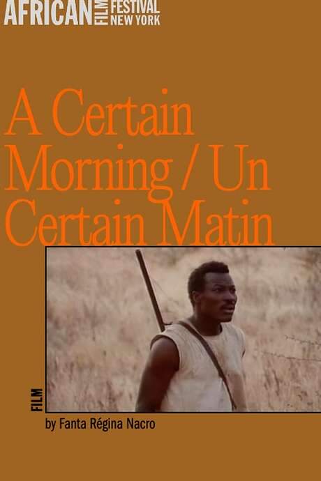 A Certain Morning (1992) movie poster