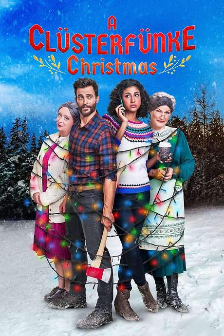 A Clüsterfünke Christmas (2021) movie poster