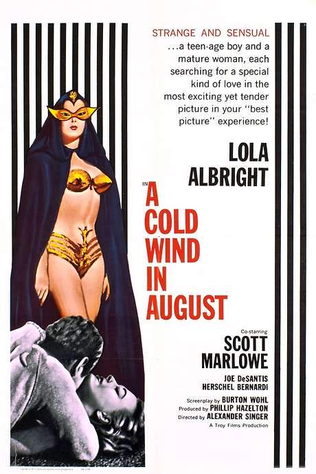 A Cold Wind in August (1961) movie poster