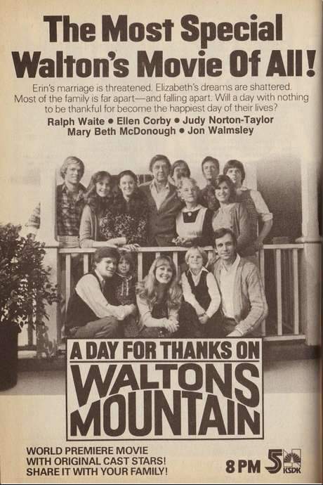 A Day for Thanks on Waltons Mountain (1982) movie poster