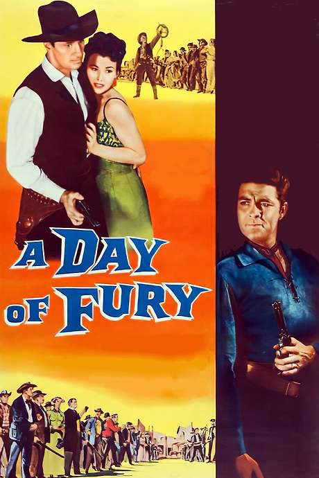 A Day of Fury (1956) movie poster