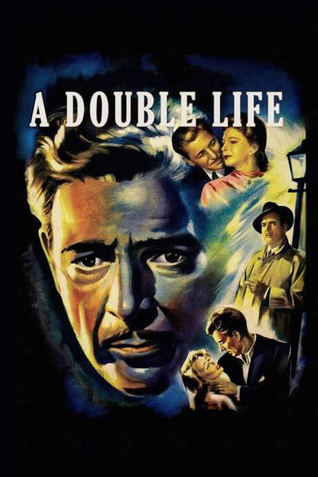 A Double Life (1947) movie poster