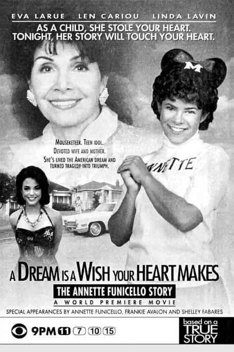 A Dream is a Wish Your Heart Makes: The Annette Funicello Story (1995) movie poster