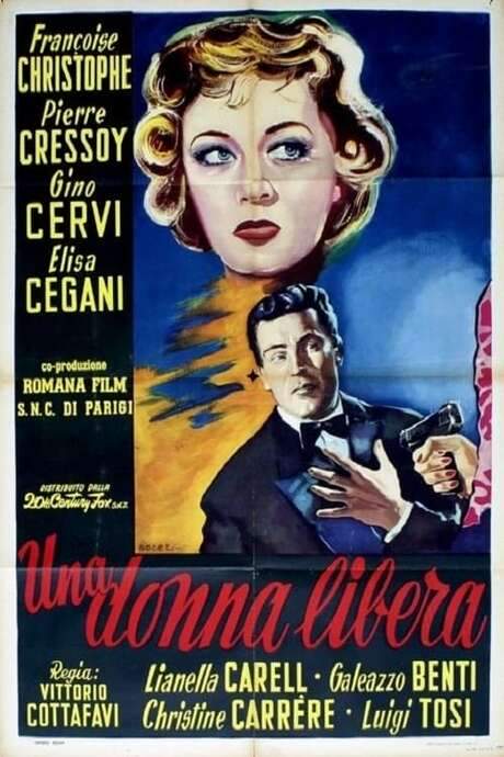 A Free Woman (1954) movie poster