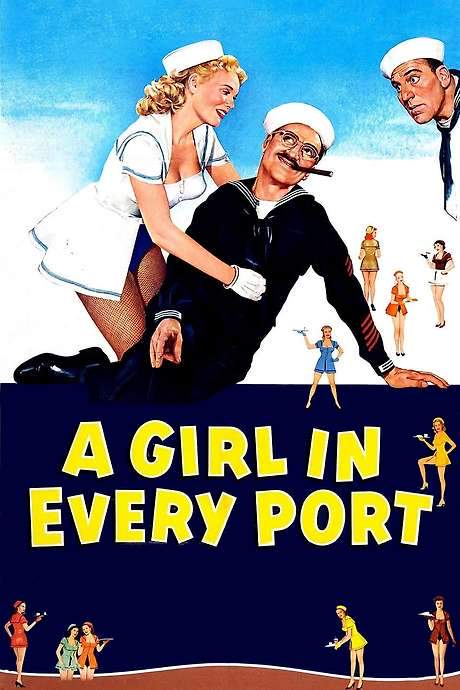 A Girl in Every Port (1952) movie poster