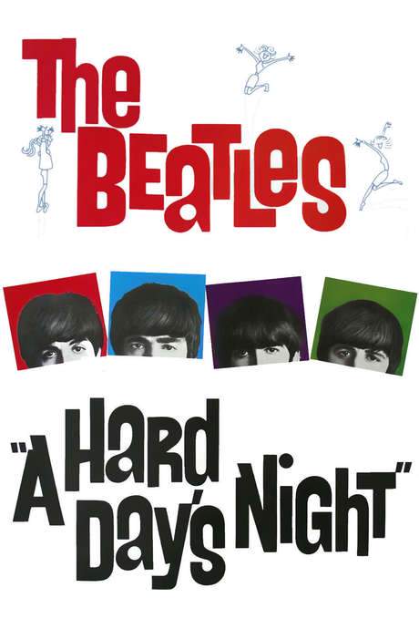 A Hard Day’s Night (1964) movie poster