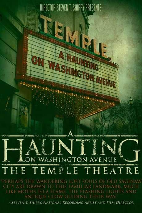 A Haunting on Washington Avenue: The Temple Theatre (2014) movie poster