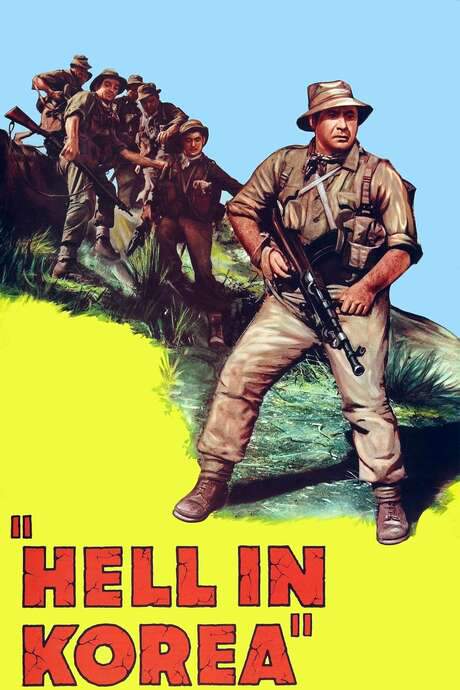 A Hill in Korea (1956) movie poster