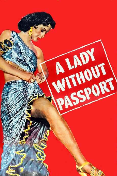 A Lady Without Passport (1950) movie poster