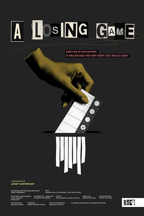 A Losing Game (2025) movie poster