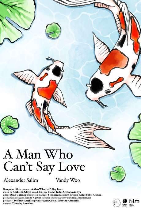 A Man Who Can’t Say Love (2024) movie poster