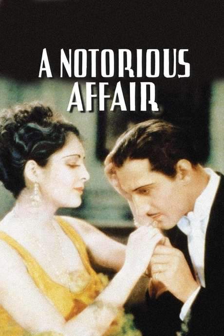 A Notorious Affair (1930) movie poster