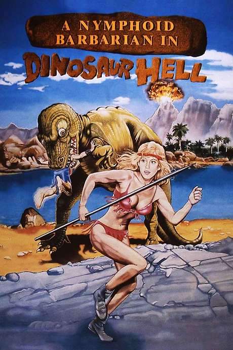 A Nymphoid Barbarian in Dinosaur Hell (1990) movie poster