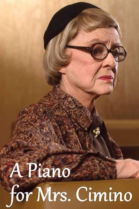 A Piano for Mrs. Cimino (1982) movie poster