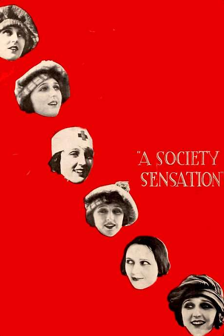 A Society Sensation (1918) movie poster