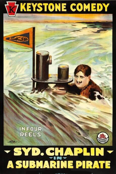 A Submarine Pirate (1915) movie poster