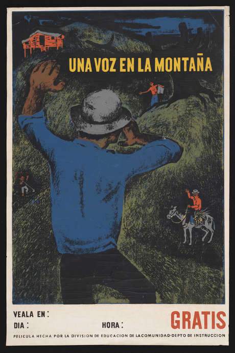 A Voice on the Mountain (1952) movie poster
