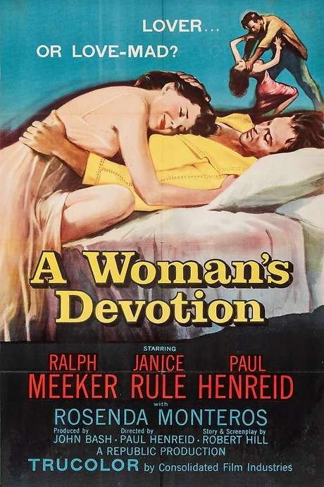 A Woman’s Devotion (1956) movie poster
