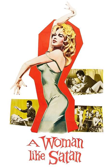 A Woman Like Satan (1958) movie poster
