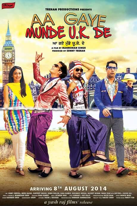 Aa Gaye Munde U.K. De (2014) movie poster