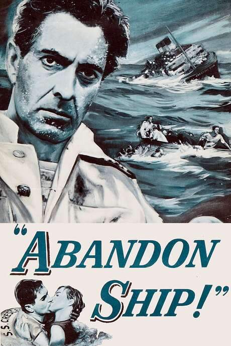 Abandon Ship (1957) movie poster