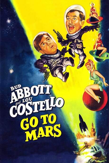 Abbott and Costello Go to Mars (1953) movie poster