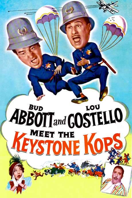 Abbott and Costello Meet the Keystone Kops (1955) movie poster