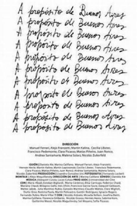 About Buenos Aires (2006) movie poster