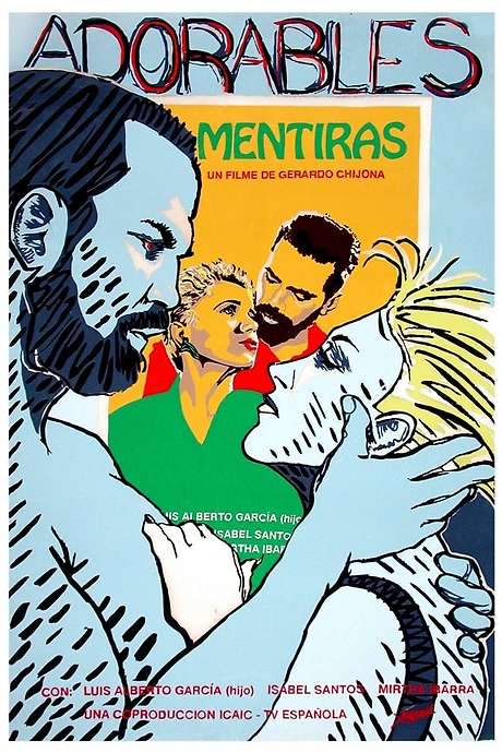 Adorables mentiras (1992) movie poster