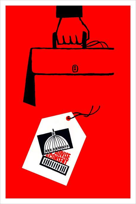 Advise & Consent (1962) movie poster