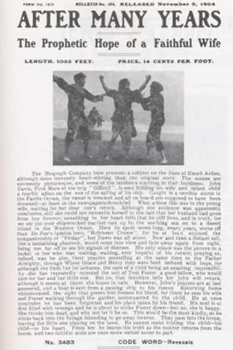 After Many Years (1908) movie poster