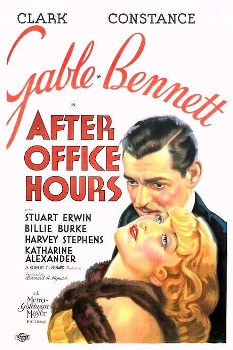 After Office Hours (1935) movie poster