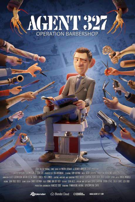 Agent 327: Operation Barbershop (2017) movie poster
