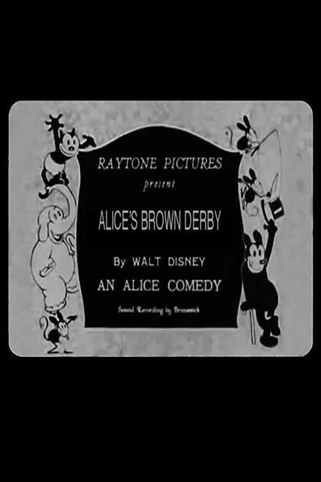 Alice’s Brown Derby (1926) movie poster