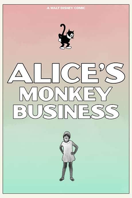 Alice’s Monkey Business (1926) movie poster