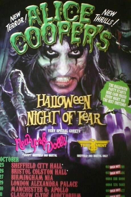 Alice Cooper: Halloween Night of Fear (2011) movie poster