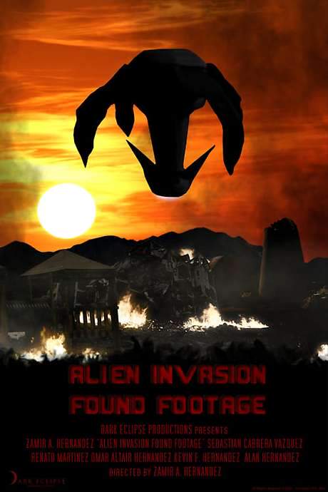 Alien Invasion Found Footage (2014) movie poster