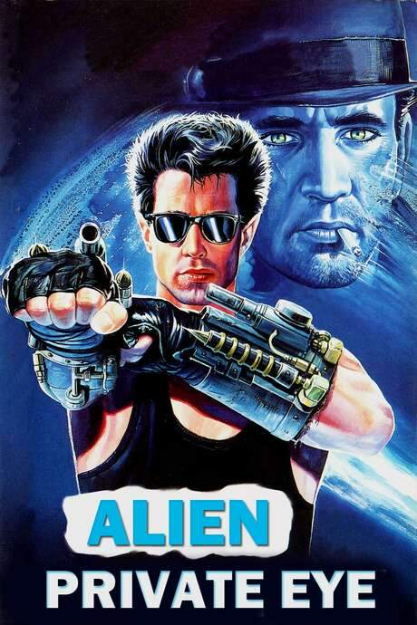 Alien Private Eye (1989) movie poster