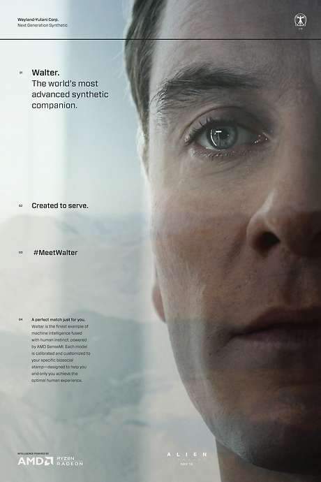 Alien: Covenant - Meet Walter (2017) movie poster