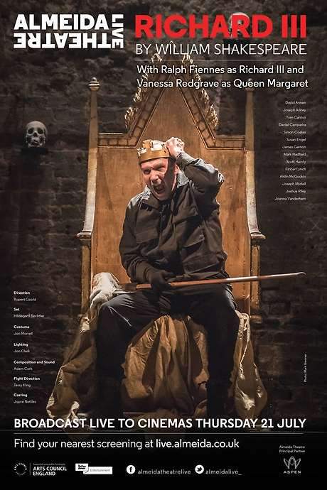 Almeida Theatre Live: Richard III (2016) movie poster