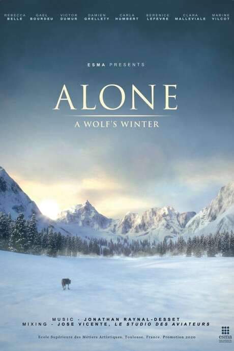 Alone: a Wolf’s Winter (2021) movie poster