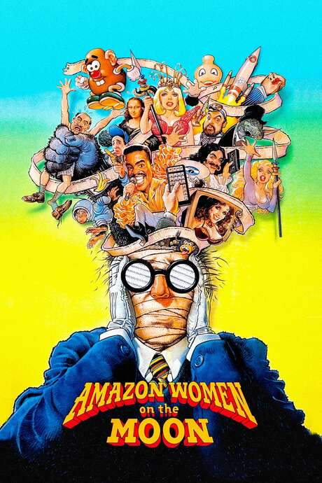 Amazon Women on the Moon (1987) movie poster