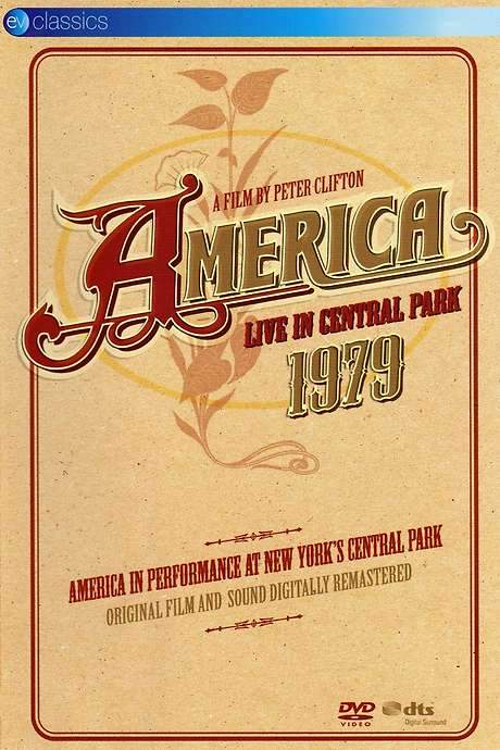 America - Live in Central Park 1979 (2008) movie poster