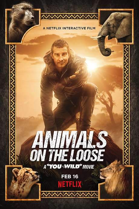 Animals on the Loose: A You vs. Wild Movie (2021) movie poster