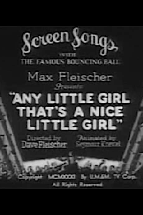 Any Little Girl That’s a Nice Little Girl (1931) movie poster