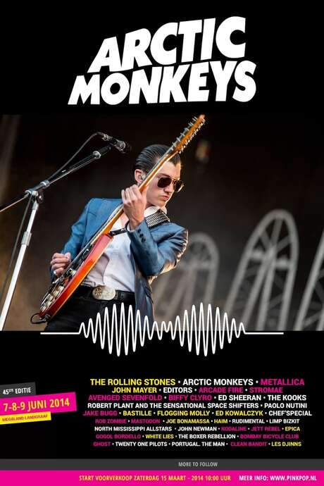 Arctic Monkeys Live at Pinkpop Festival 2014 movie poster